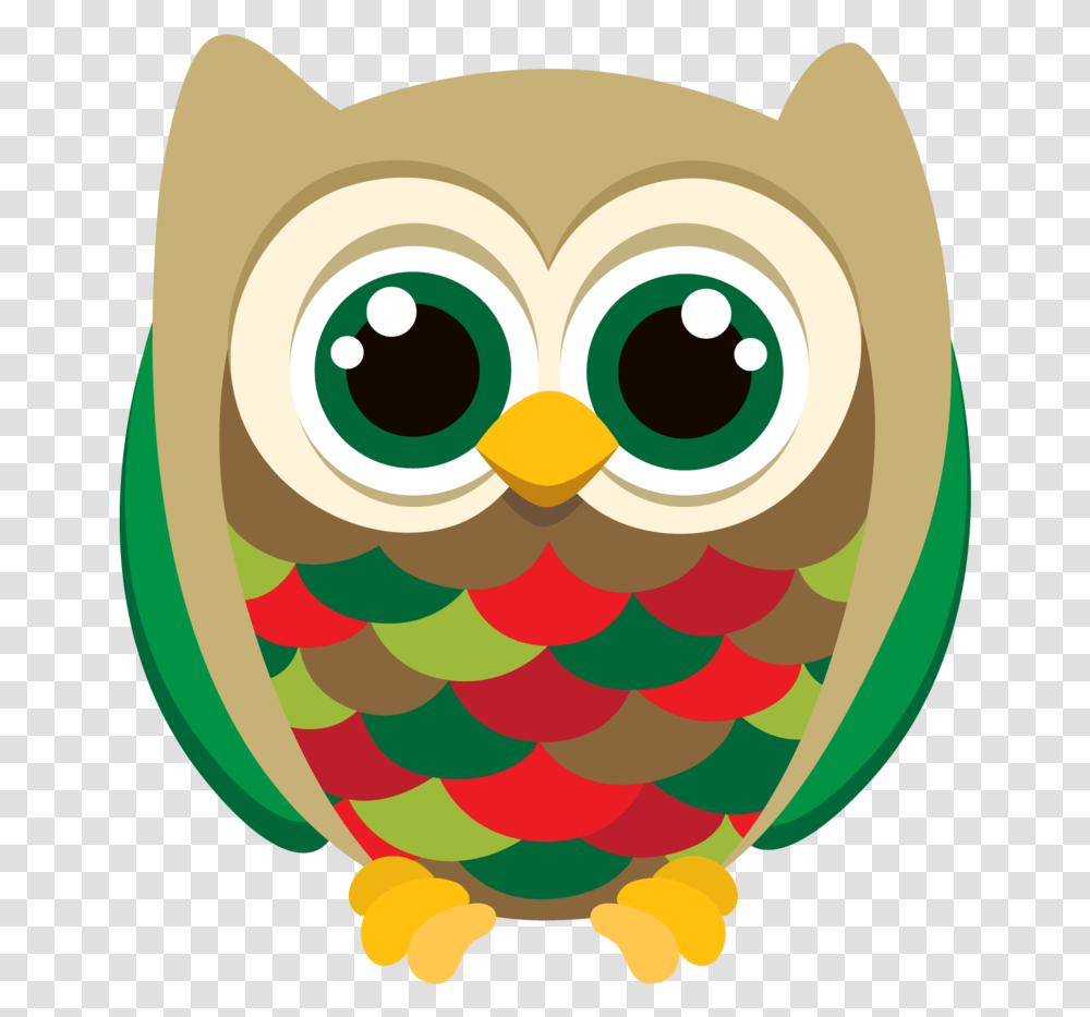 Owl Clipart Owl Christmas Day Santa Claus My Christmas Owl, Sphere, Rug, Egg Transparent Png