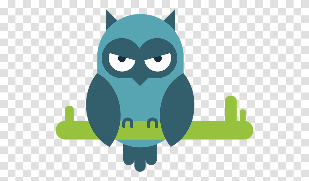 Owl Comic Animal Portrait Animal Picture Design Owl Comic, Bird, Face, Penguin Transparent Png