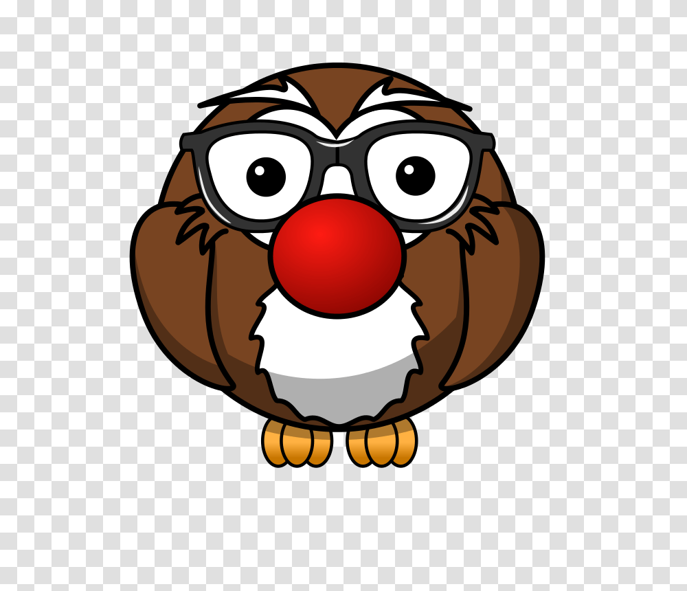 Owl Contactr, Animals, Performer, Clown Transparent Png