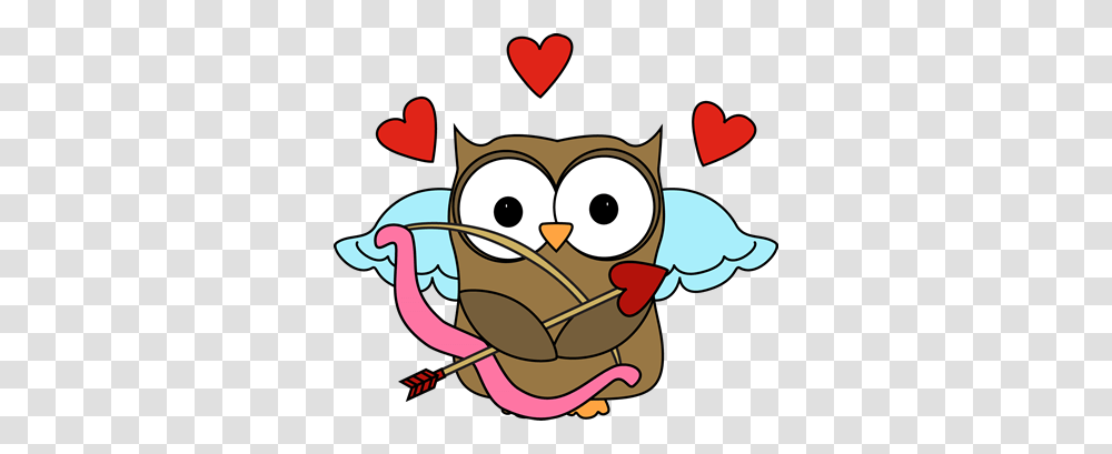 Owl Cupid Clip Art Valentines Day Owl Cupid, Bird, Animal, Label Transparent Png