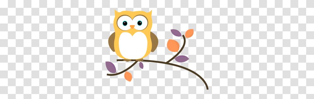 Owl Fall Cliparts, Animal, Bird, Floral Design, Pattern Transparent Png