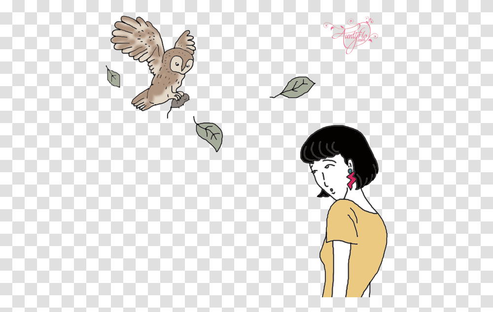Owl Flying Cartoon, Person, Human, Animal, Bird Transparent Png