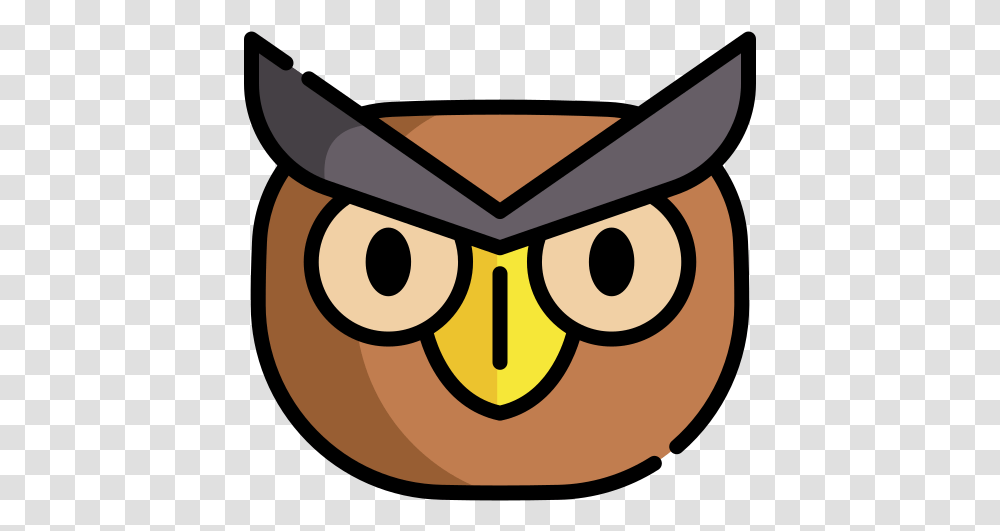 Owl Free Animals Icons Happy, Plant, Produce, Food, Vegetation Transparent Png