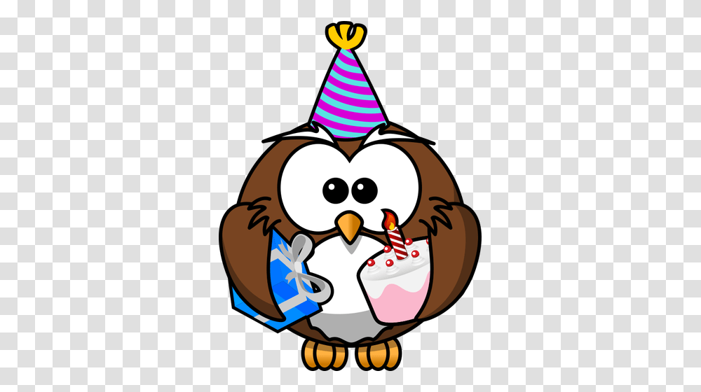 Owl Free Clipart, Apparel, Party Hat Transparent Png