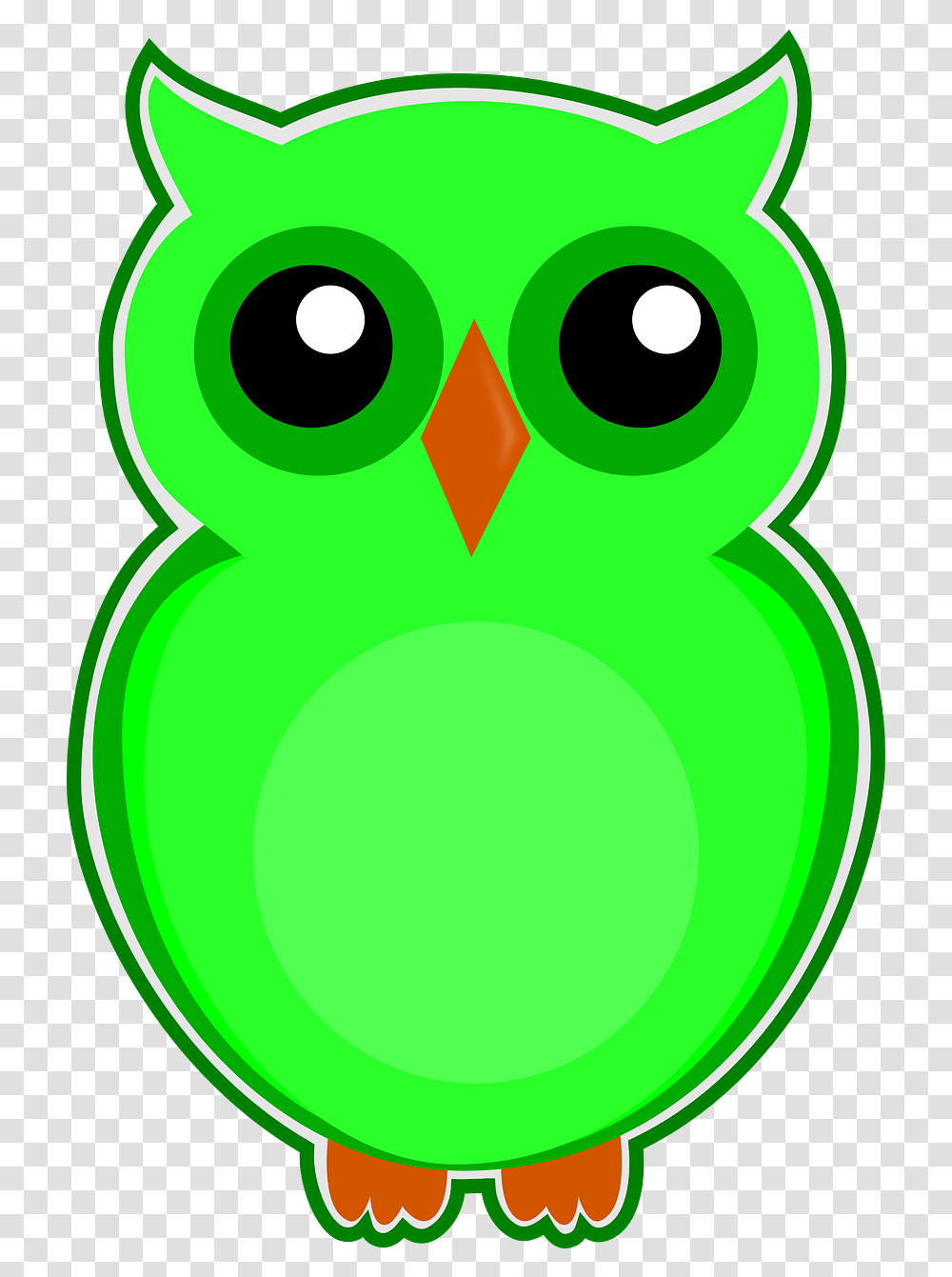Owl Green Bird Owls Clipart Eksen, Text, Animal, Symbol, Number Transparent Png