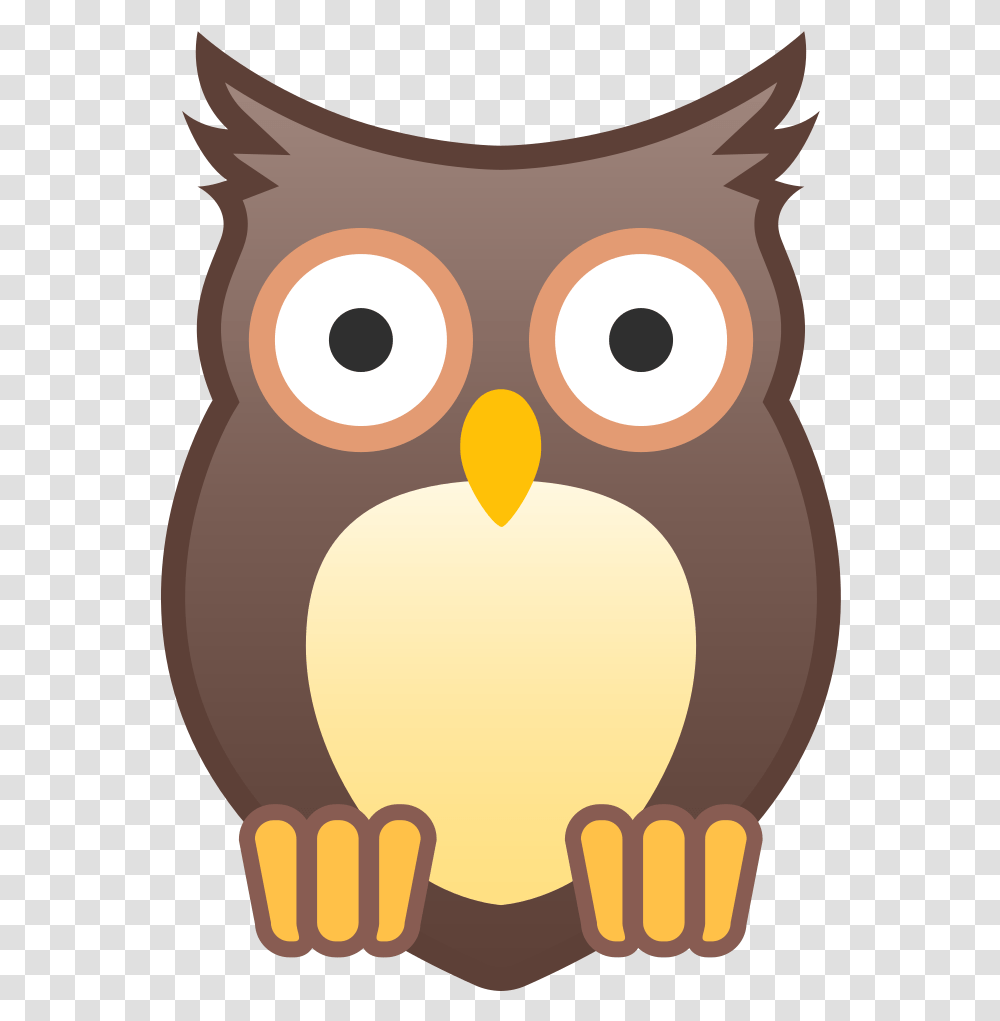 Owl Icon Noto Emoji Animals Nature Iconset Google Owl Emoji, Bird, Penguin Transparent Png