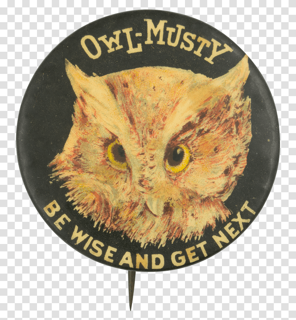 Owl Musty Be Wise And Get Next Beer Button Museum Rossmoor Community Services District, Bird, Animal, Logo Transparent Png
