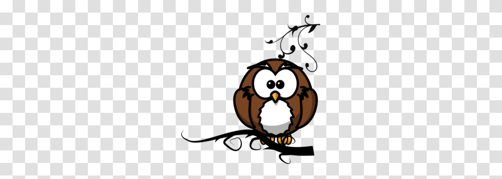 Owl On Branch Clip Art, Plant, Tree, Food Transparent Png