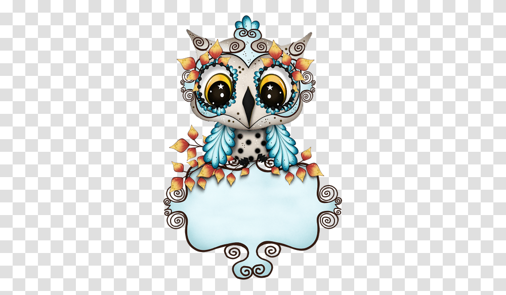 Owl Owl, Floral Design, Pattern Transparent Png