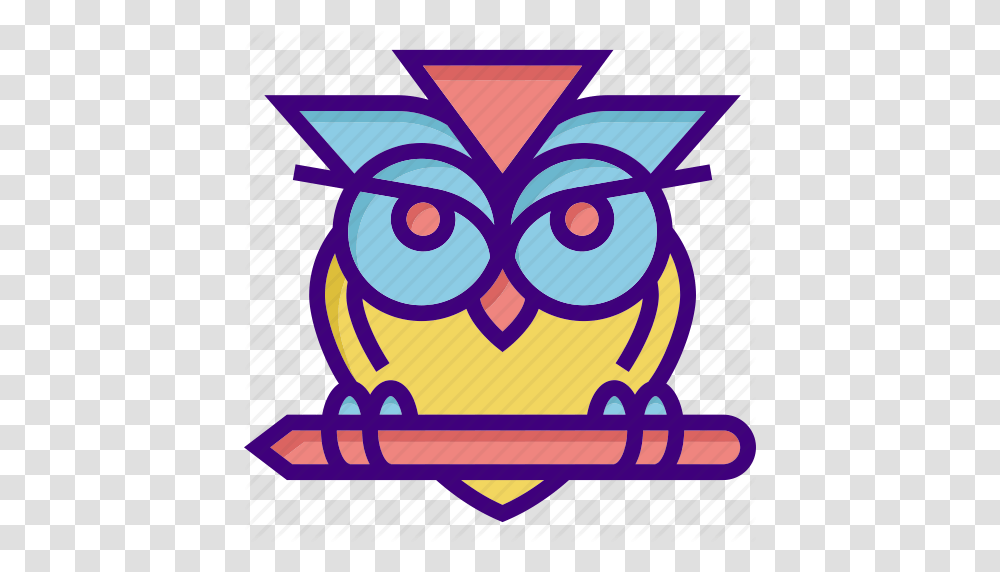 Owl School, Doodle, Drawing Transparent Png