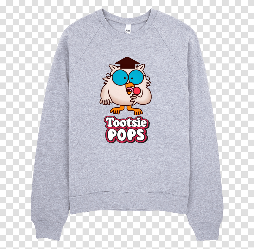 Owl Tootsie Roll Pop Sweatshirt Tootsie Pop Owl, Apparel, Sleeve, Long Sleeve Transparent Png