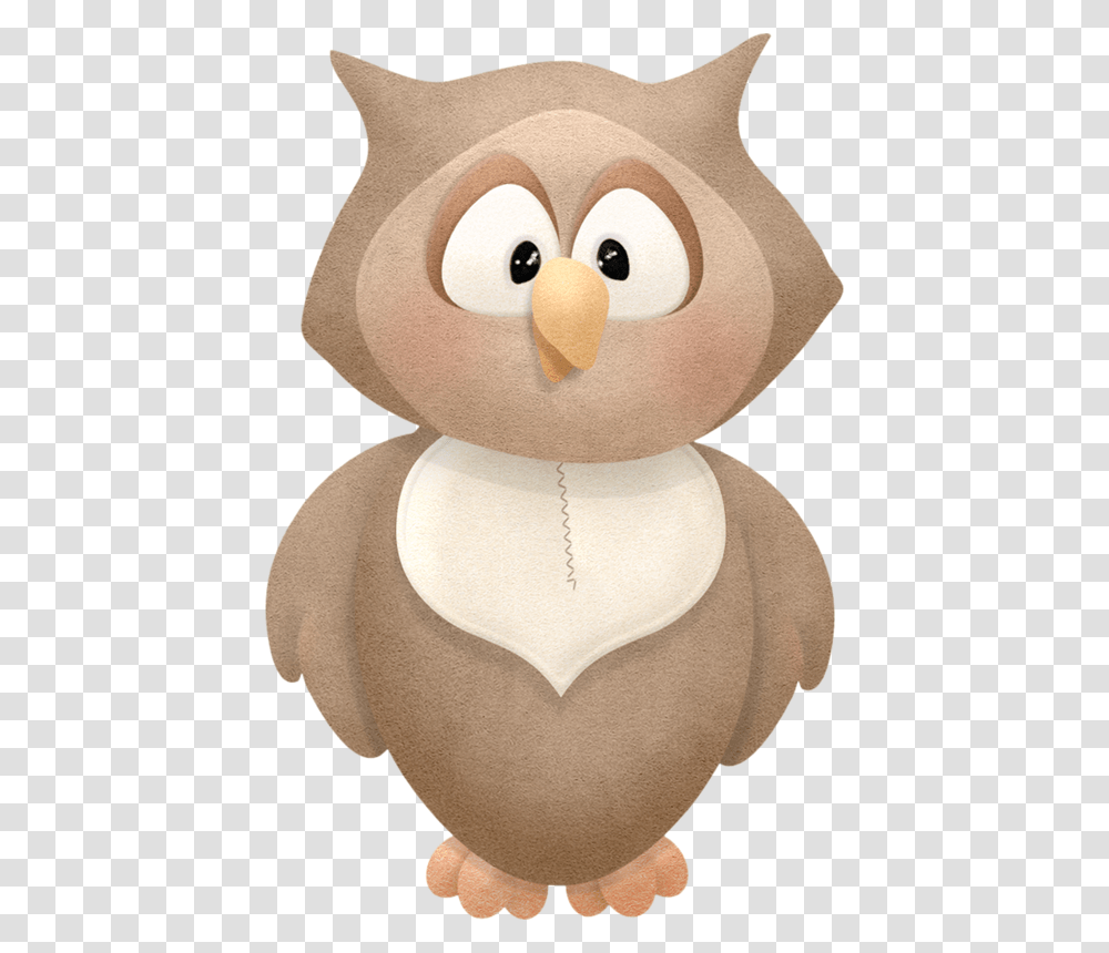 Owl Woodland Animals Clipart Free Owl, Toy, Cushion, Sweets, Food Transparent Png