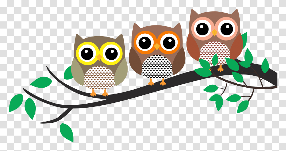 Owls In A Tree Treepng Images Owls Clipart, Animal, Mammal, Head, Wasp Transparent Png