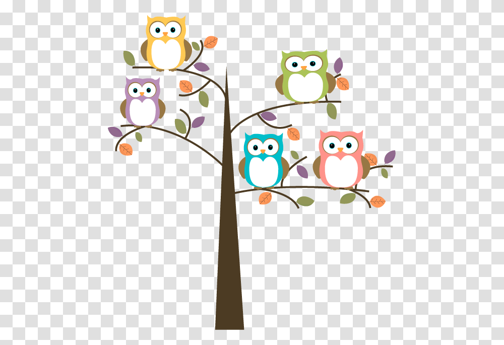 Owls On A Tree, Plant, Floral Design Transparent Png