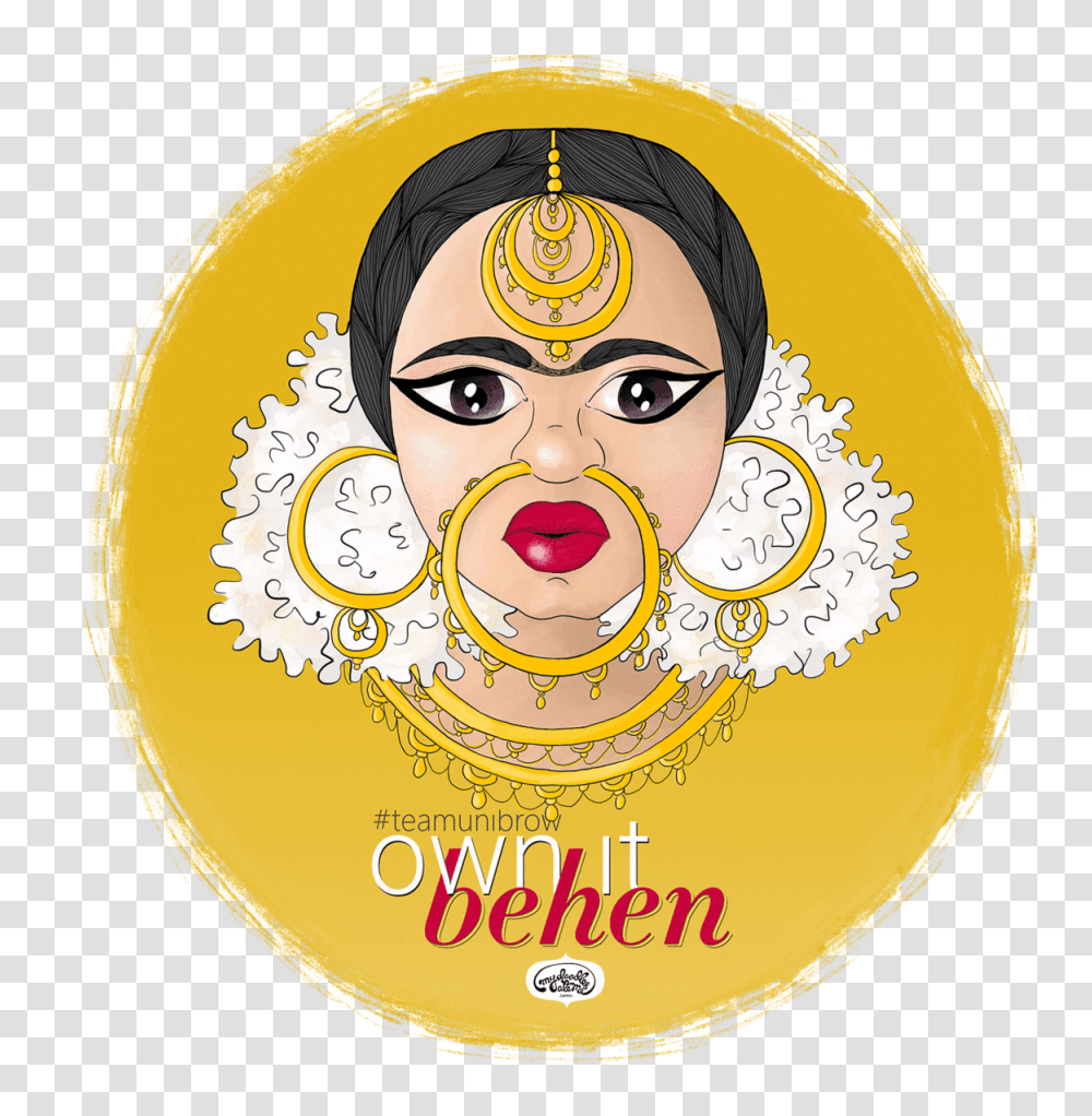 Own It Behen Vinyl Wall Decal Happy, Poster, Advertisement, Disk, Dvd Transparent Png