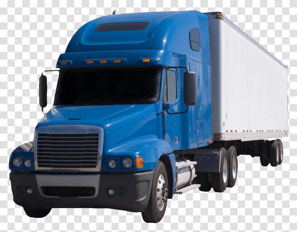Owner Operator Insurance Lorain Ohio Blue Semi, Truck, Vehicle, Transportation, Trailer Truck Transparent Png