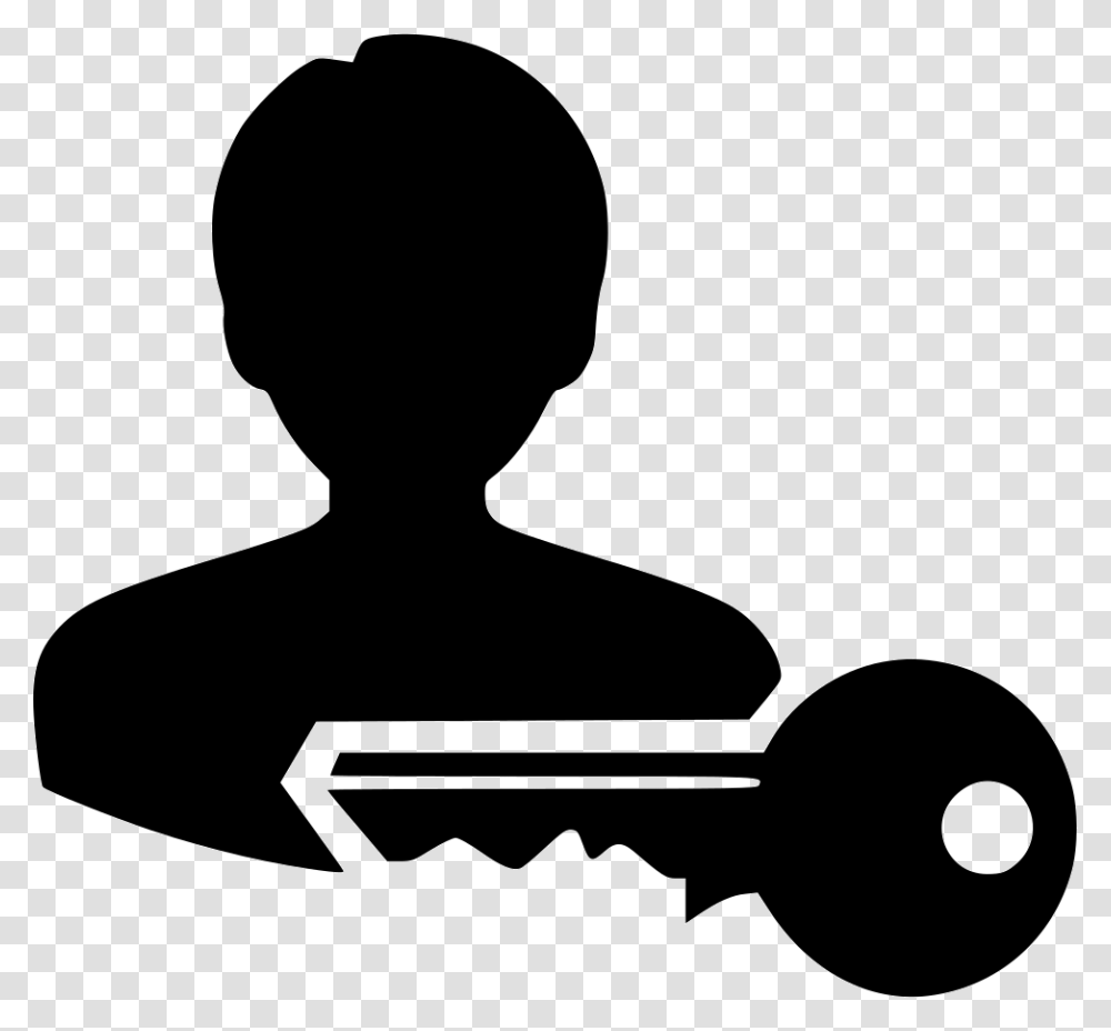 Owner Owner Icon, Silhouette, Hammer, Tool, Stencil Transparent Png