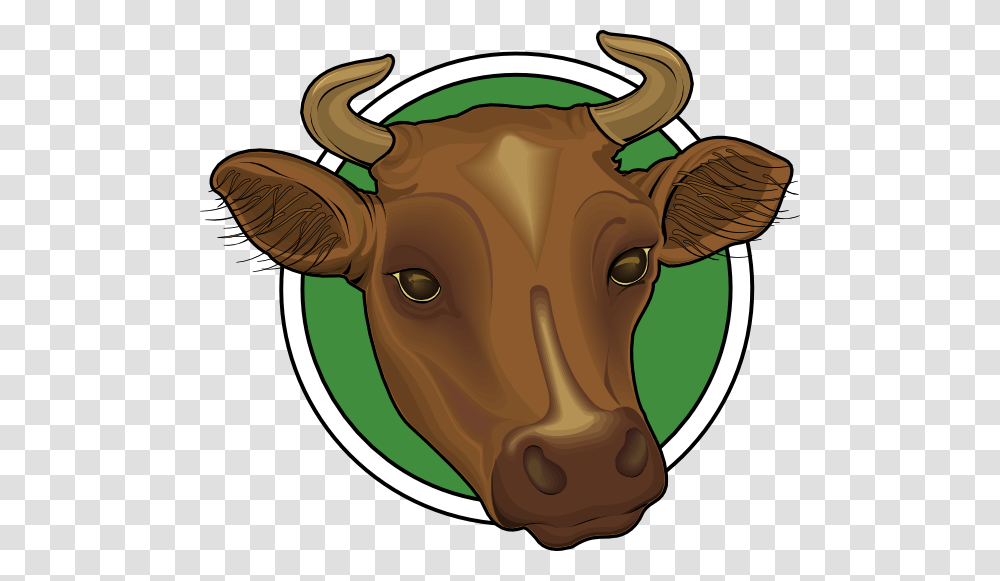 Ox Clipart Face, Cow, Cattle, Mammal, Animal Transparent Png