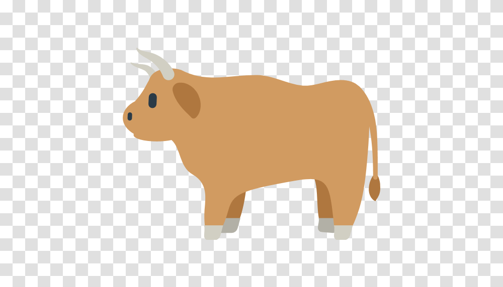 Ox Emoji For Facebook Email Sms Id, Axe, Tool, Piggy Bank, Mammal Transparent Png