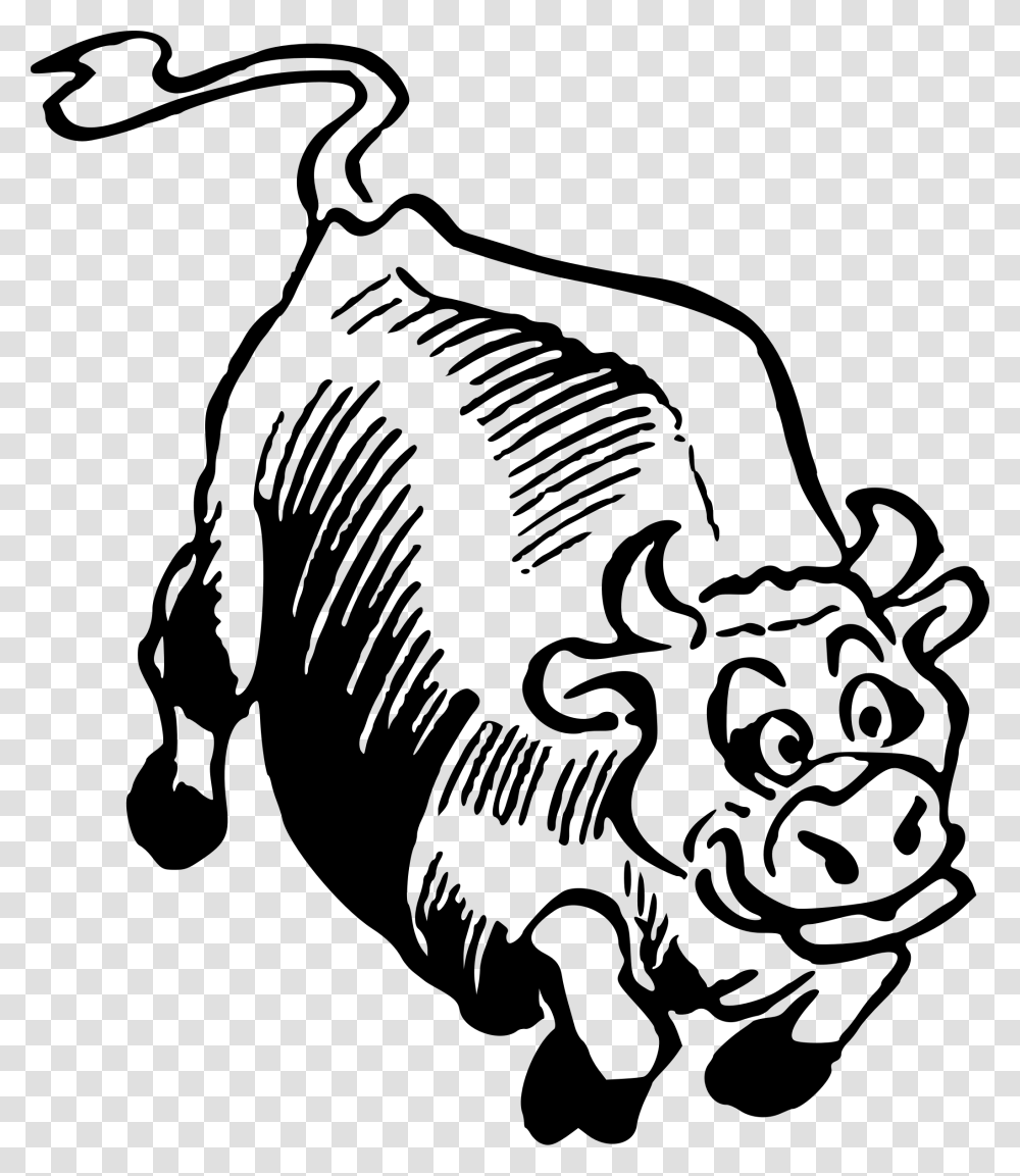Ox Holstein Friesian Cattle Horse Bull Horn Cattle, Gray, World Of Warcraft Transparent Png