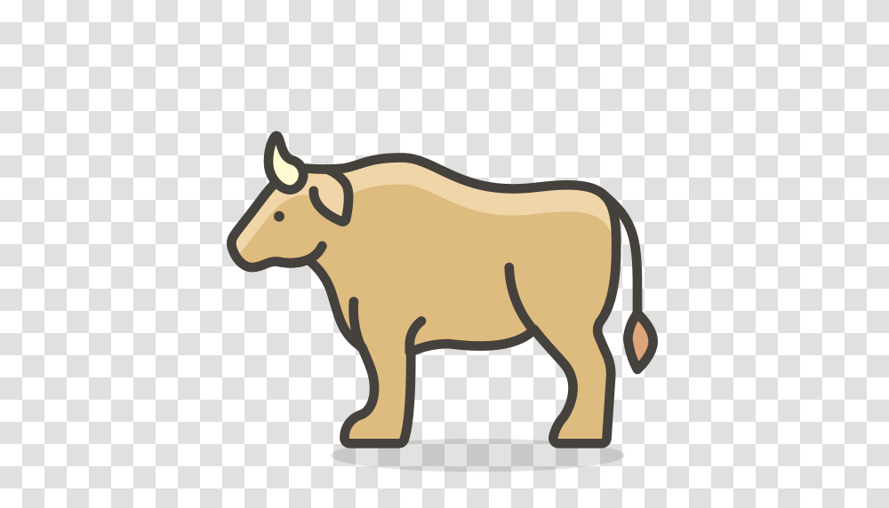 Ox Icon Free Of Free Vector Emoji, Mammal, Animal, Wildlife, Buffalo Transparent Png
