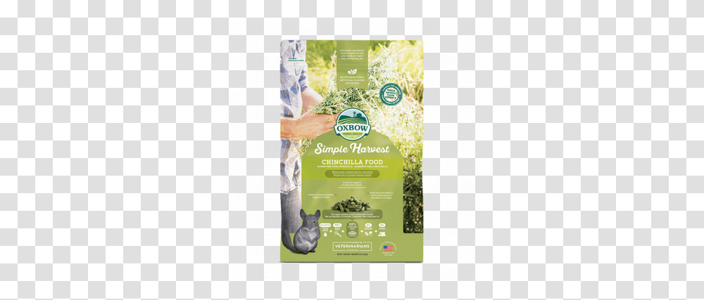 Oxbow Animal Health Simple Harvest Chinchilla Oxbow, Poster, Advertisement, Flyer, Paper Transparent Png