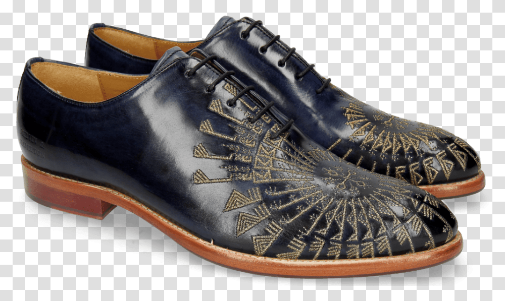Oxford Shoes Kane 21 Navy Embrodery Gold Melvin Hamilton Kane, Footwear, Apparel, Clogs Transparent Png