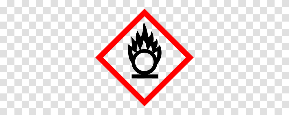 Oxidizer Symbol, Road Sign, Triangle, Stopsign Transparent Png