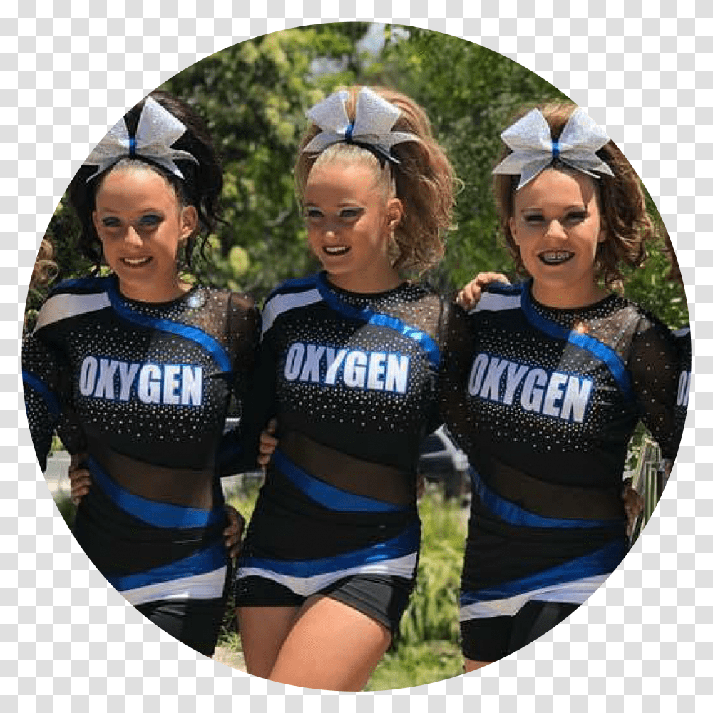 Oxygen All Stars Cheerleading Maitland Cheerleaders, Person, Costume, Clothing, Female Transparent Png