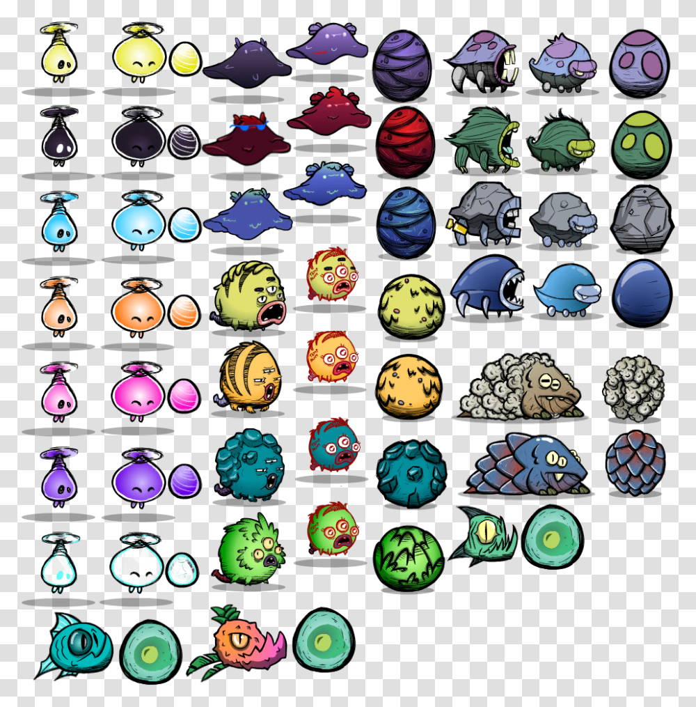 Oxygen Not Included Critters, Ball, Rug, Bowling, Bubble Transparent Png
