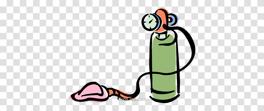 Oxygen Tank And Mask Royalty Free Vector Clip Art Illustration, Weapon, Weaponry, Bomb, Dynamite Transparent Png