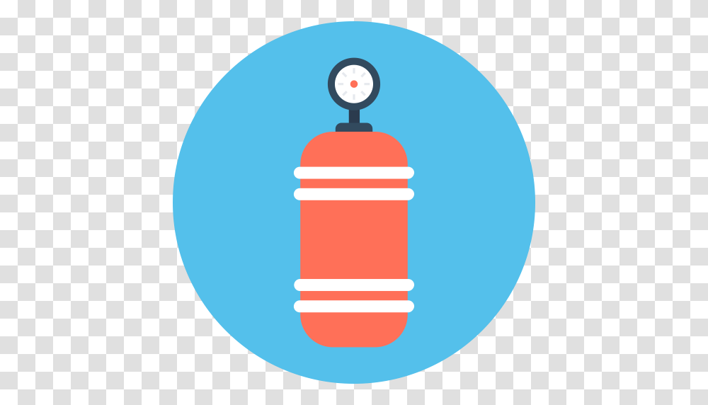 Oxygen Tank Icon With And Vector Format For Free Unlimited, Logo, Trademark, Machine Transparent Png