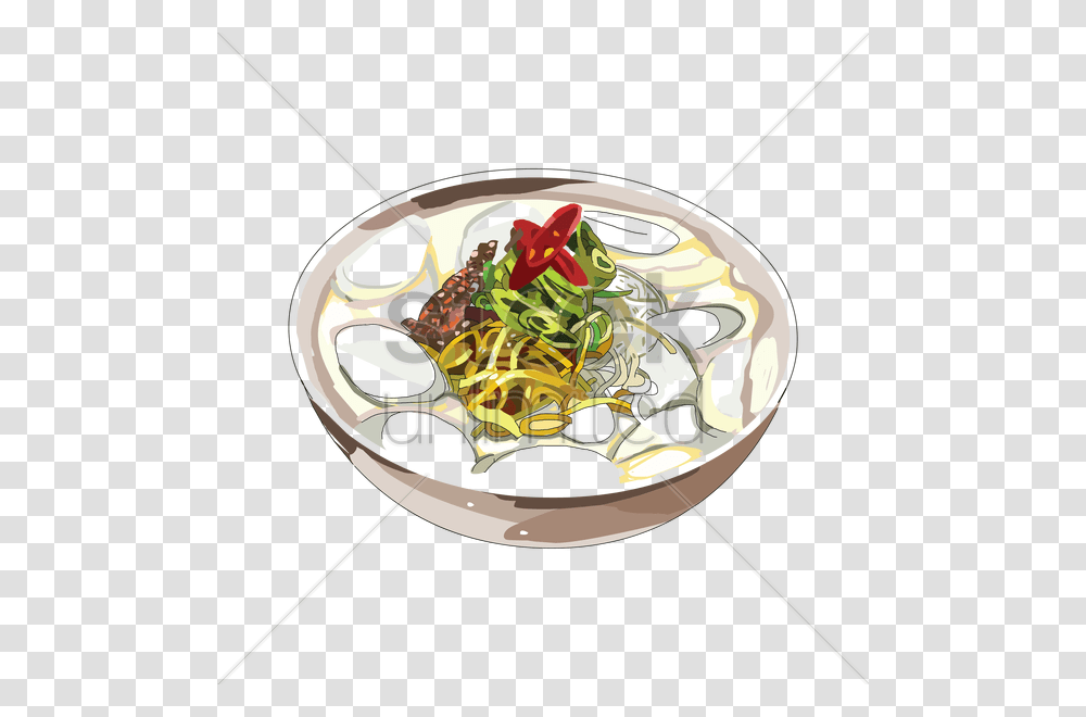 Oyster Noodle Soup Vector Image, Plant, Bean Sprout, Produce, Vegetable Transparent Png