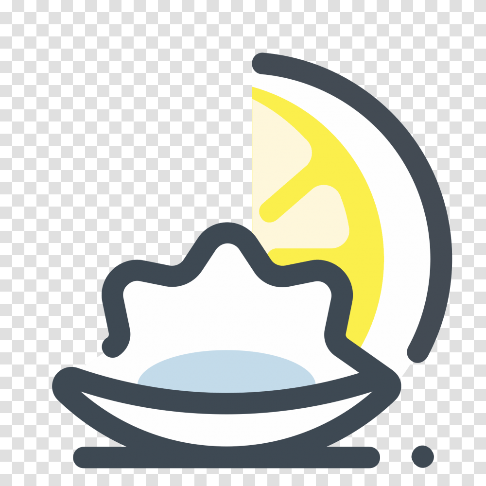 Oysters With Lemon Icon, Bowl, Outdoors, Nature, Food Transparent Png