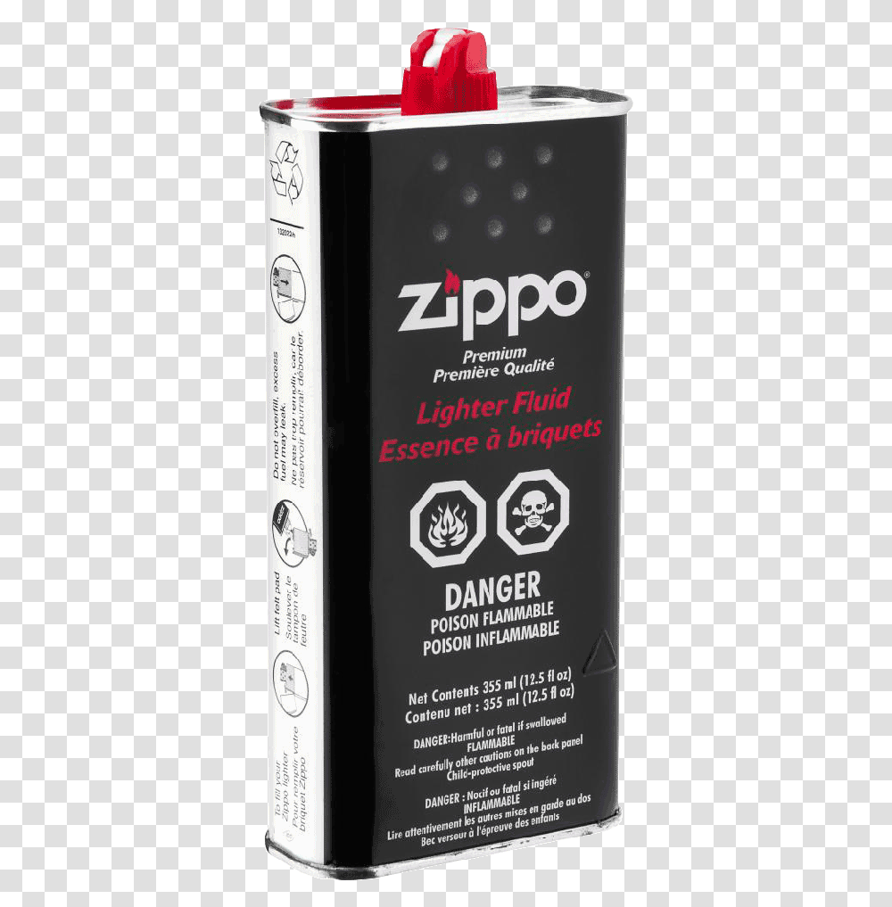Oz 355 Ml Zippo Fuel Fluid For All Pocket Lighters Zippo, Book, Bottle, Cosmetics, Aftershave Transparent Png