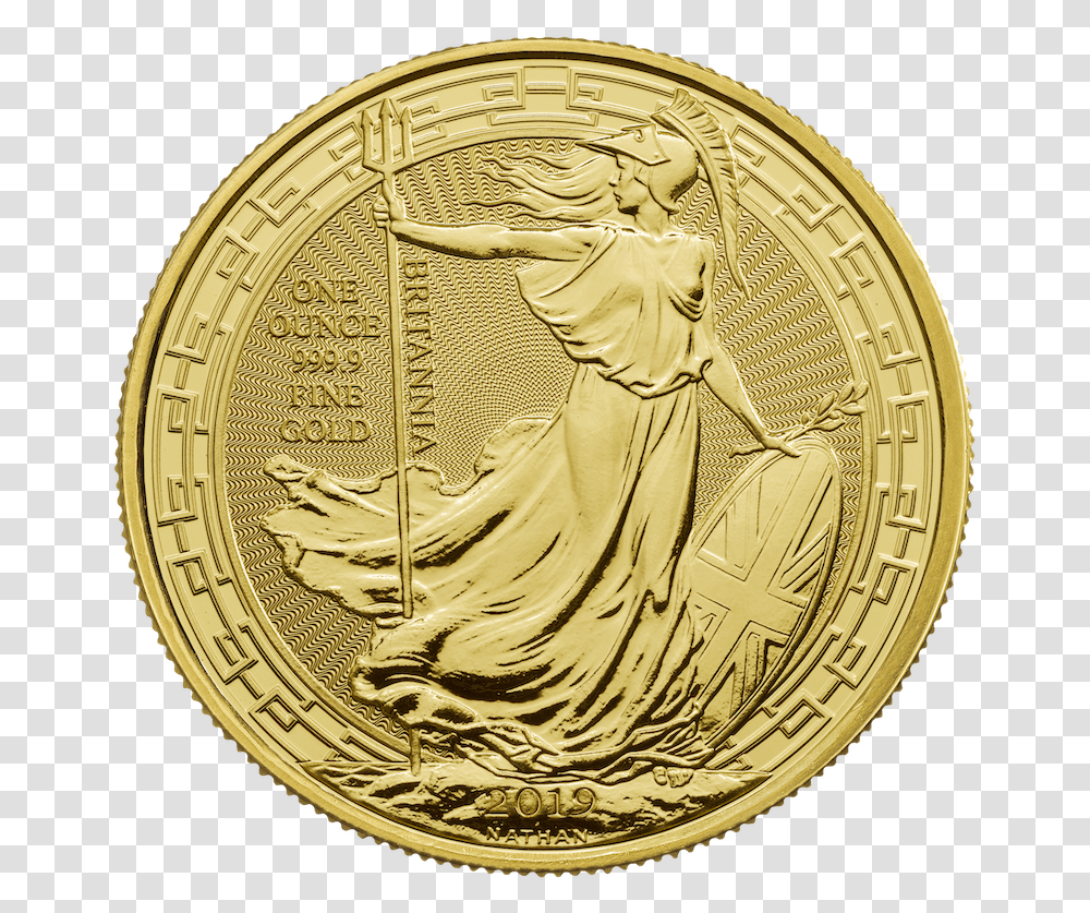 Oz Britain Britannia Oriental Border Britannia Gold Coin Oriental Border, Money, Clock Tower, Architecture, Building Transparent Png