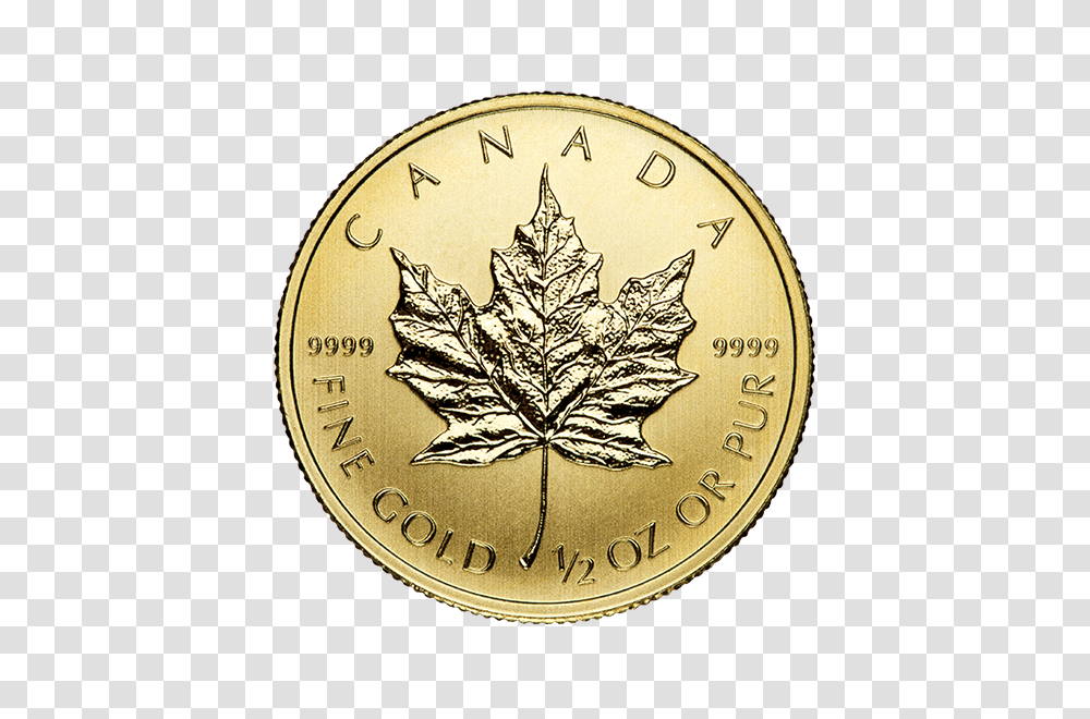 Oz Canadian Gold Maple Leaf, Plant, Rug, Coin, Money Transparent Png