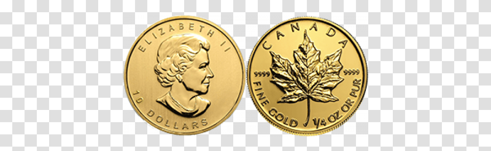 Oz Canadian Maple Leaf Canada Gold Coin 1 Oz, Money, Locket, Pendant, Jewelry Transparent Png