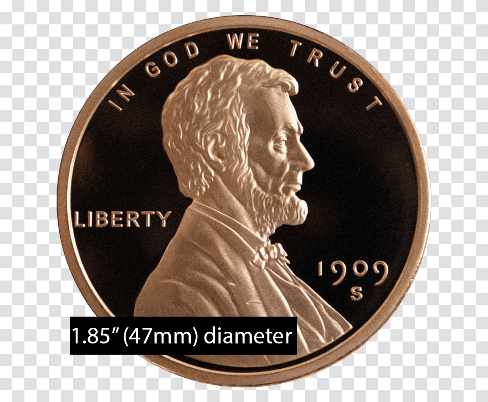 Oz Copper Lincoln Wheat Penny 1995 One Cent Usa, Person, Human, Coin, Money Transparent Png