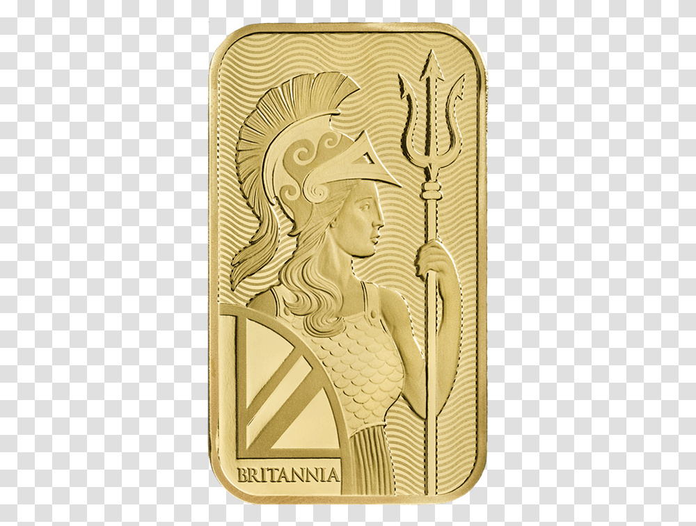 Oz Gold Minted BarSrc Https Royal Mint Gold Bar, Wood, Person, Human, Ivory Transparent Png