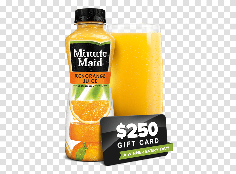 Oz Minute Maid Orange Juice, Beverage, Drink, Citrus Fruit, Plant Transparent Png