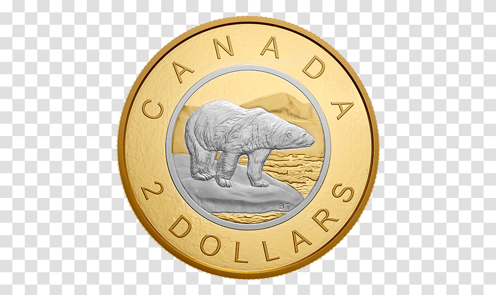 Oz Pure Silver Reverse Gold Plating Coin Big Coin Series Big Gold Canadian Coin, Money, Clock Tower, Architecture, Building Transparent Png