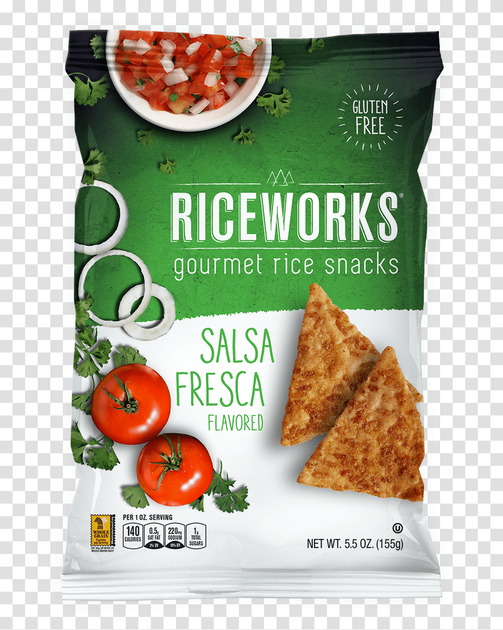 Oz Riceworks Salsa Fresca Riceworks Sweet Chili Chips, Plant, Food, Bread, Vase Transparent Png