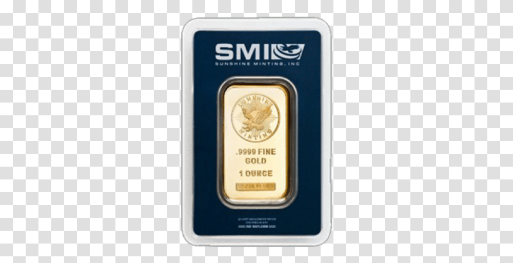 Oz Sunshine Mint Gold Bar Front Gold Bar, Liquor, Alcohol, Beverage, Mobile Phone Transparent Png