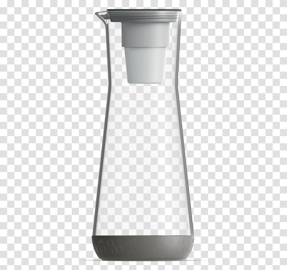Oz Water Carafe Grey With FilterClass Coffee Decanter, Bottle, Beverage, Drink, Skin Transparent Png