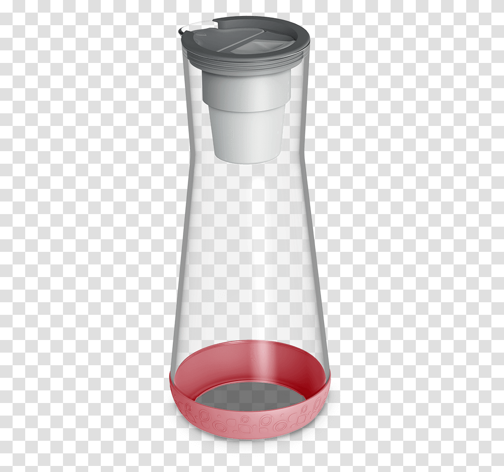 Oz Water Carafe Red With FilterClass Water Bottle, Beverage, Milk, Alcohol, Shaker Transparent Png