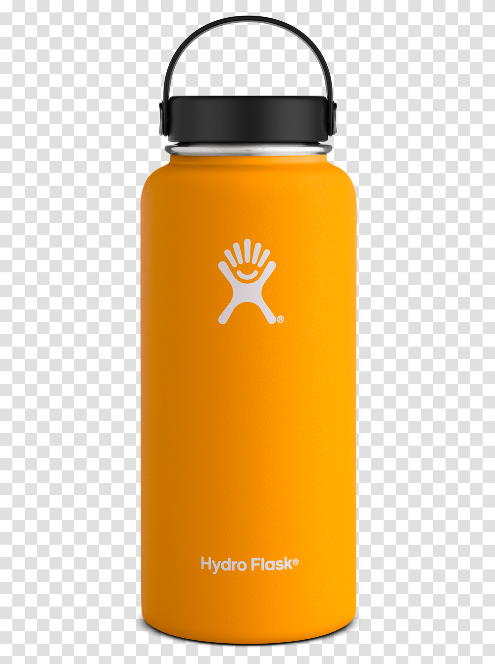 Oz Wide Mouth Mango Water Bottle From Aries Apparel 32 Oz Mango Hydro Flask, Beer, Alcohol, Beverage, Drink Transparent Png