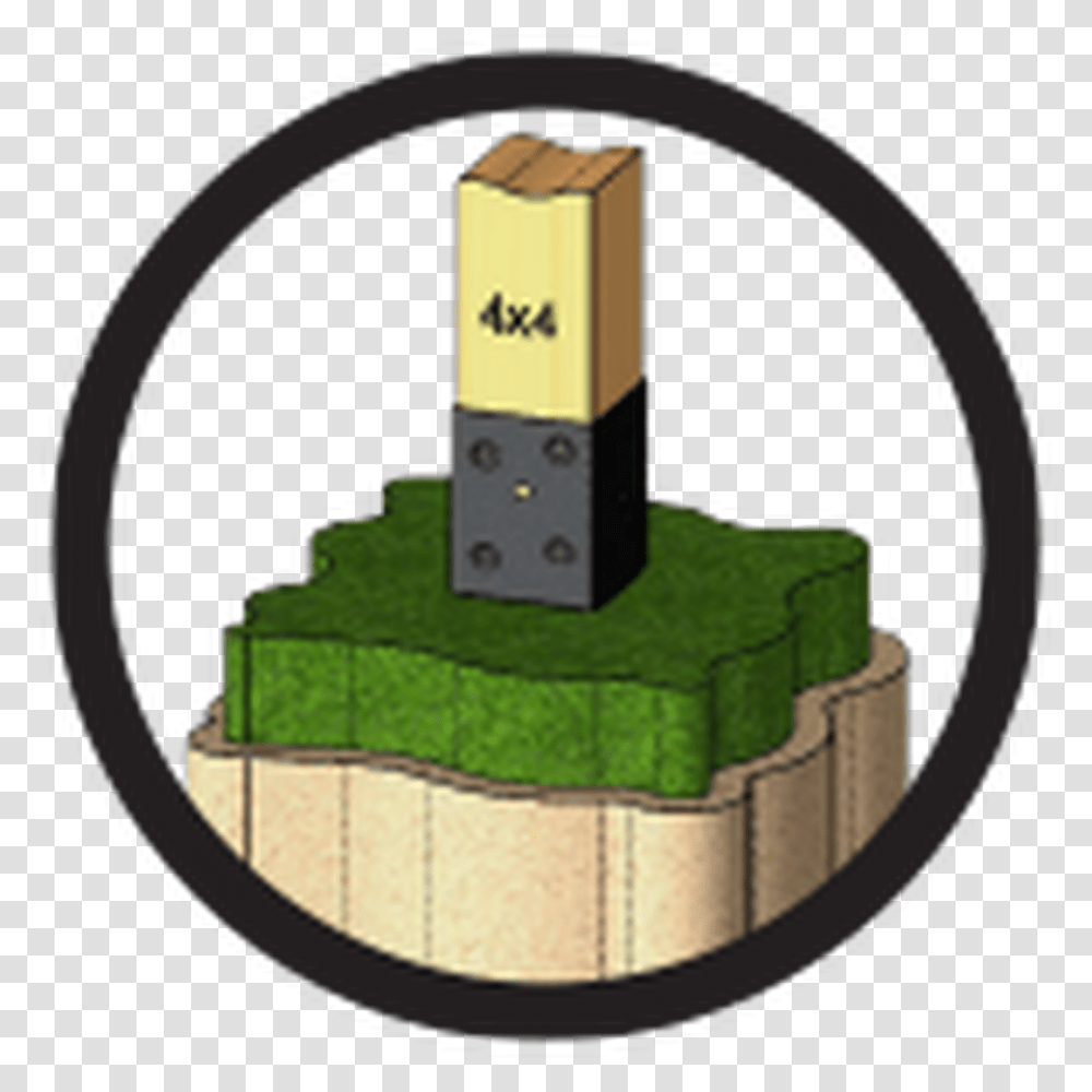 Ozco Building Products Mb 24 Wood Post Anchor Installation Castle, Weapon, Weaponry, Bomb, Dynamite Transparent Png