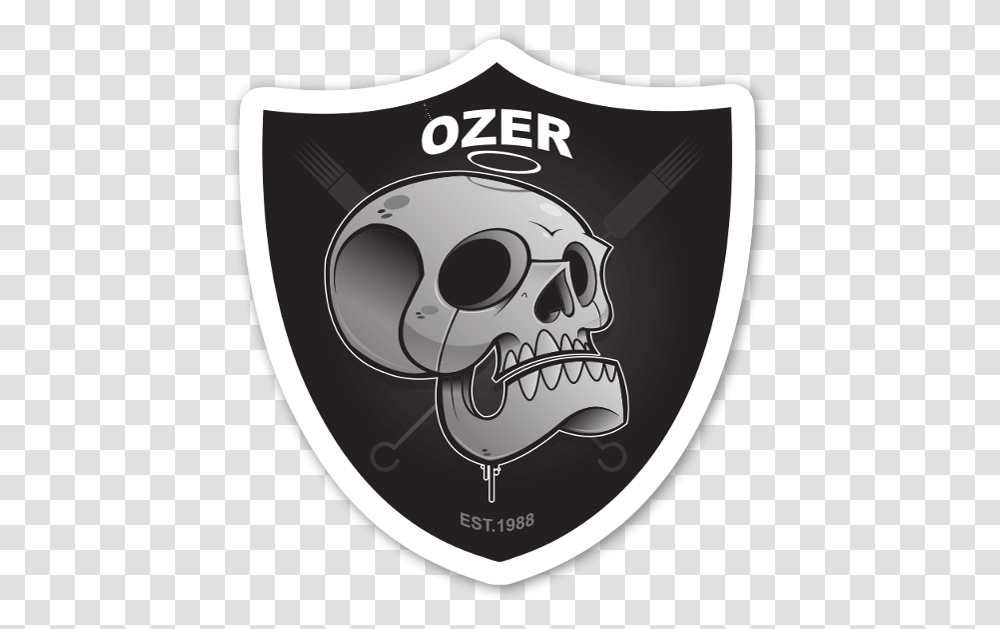 Ozer Raiders Sticker Graffiti Ozer, Armor, Shield Transparent Png