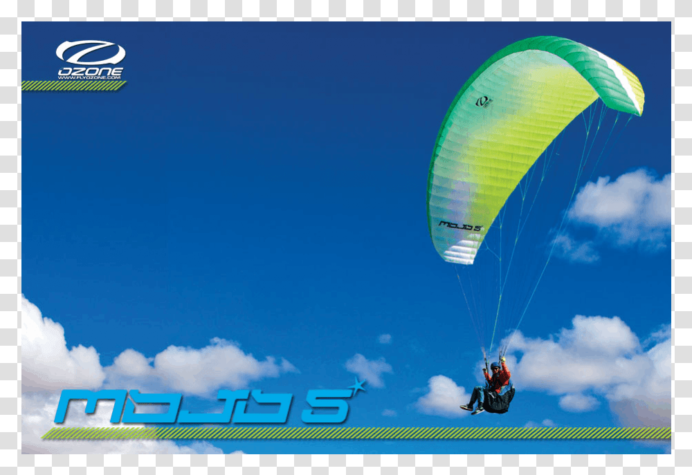 Ozone Mojo, Adventure, Leisure Activities, Gliding, Person Transparent Png